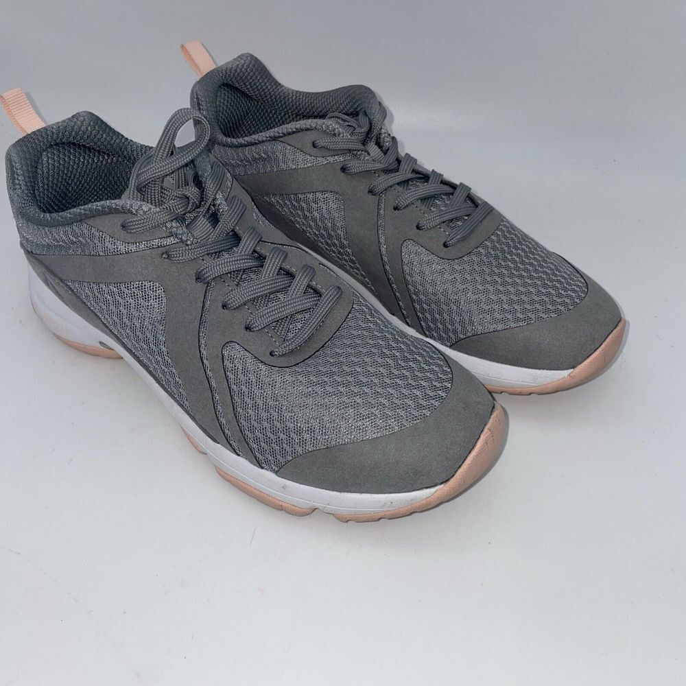 Abeo Women's 8.5 M Gray Lightweight Running Athletic Sneakers Vibram Soles